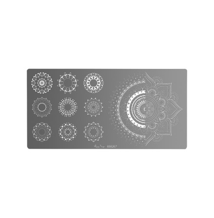 Nagellacksst�mpel mandala n�1