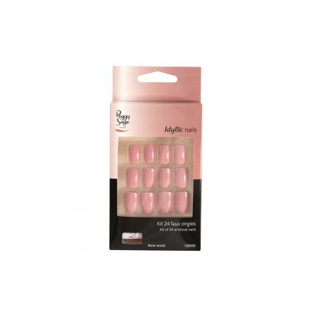 Set med 24 l�snaglar rose wood