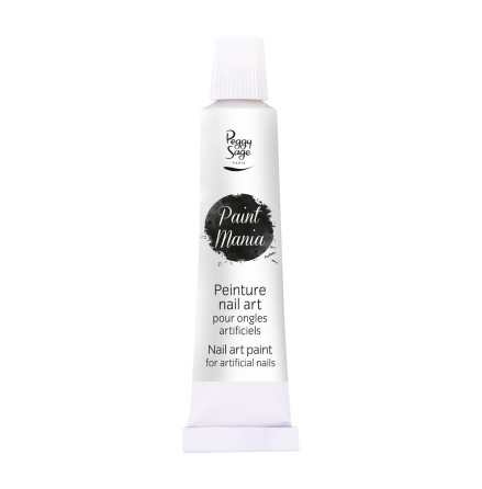 Nailart f�rg - Paint mania white 12ml
