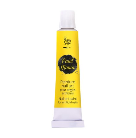 Nailart paint Paint mania yellow 12ml
