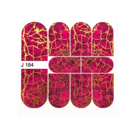 Nagelstickers nail transfers h�st 2020