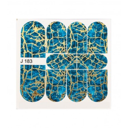 Nagelstickers nail transfers h�st 2020