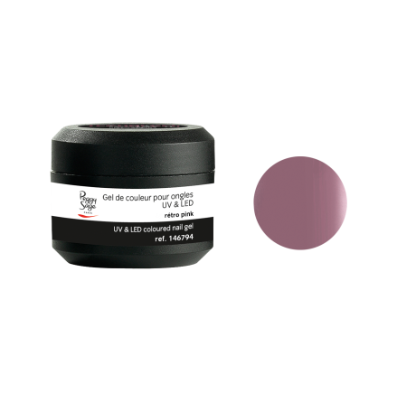 F�rgad UV&LED gel r�tro pink 5g