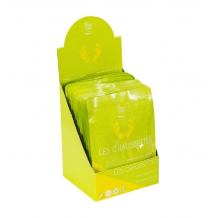 Display 15 Exfolierande sockor f�r f�tterna