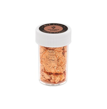 Dekorationsfolie f�r naglar Rose guld