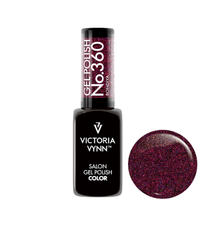 Gel Polish Color Bondiya 360 8ml