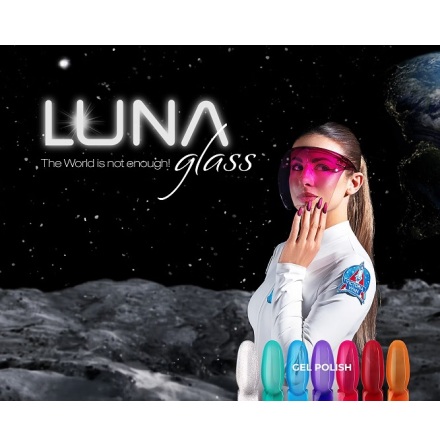Gel Polish Color Luna Glass Collection 8ml - Flera F�rger