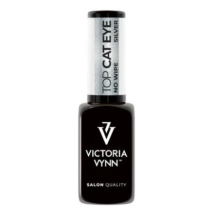 Gel Polish Top Silver Cat Eye No Wipe 8ml