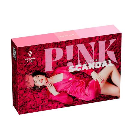 Gel Polish Color Pink Scandal 5 pack 467-471