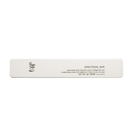 2-sidig rektangul�r nagelfil 100/100, white