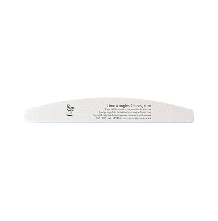 2-sidig halvm�nefil 100/180, white
