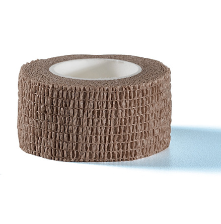 Sj�lvh�ftande strip beige
