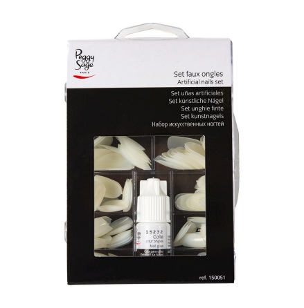 Set med l�snaglar + lim