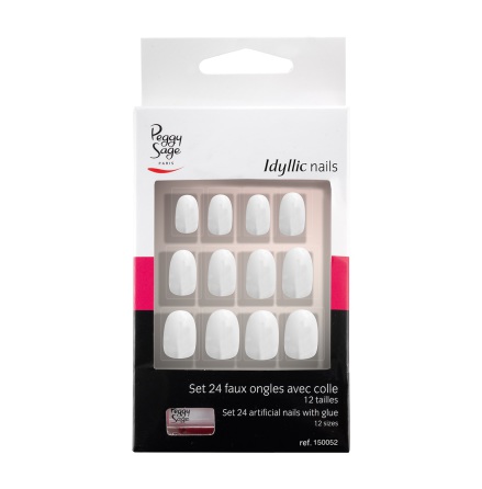 Set med 24 l�snaglar smart oval